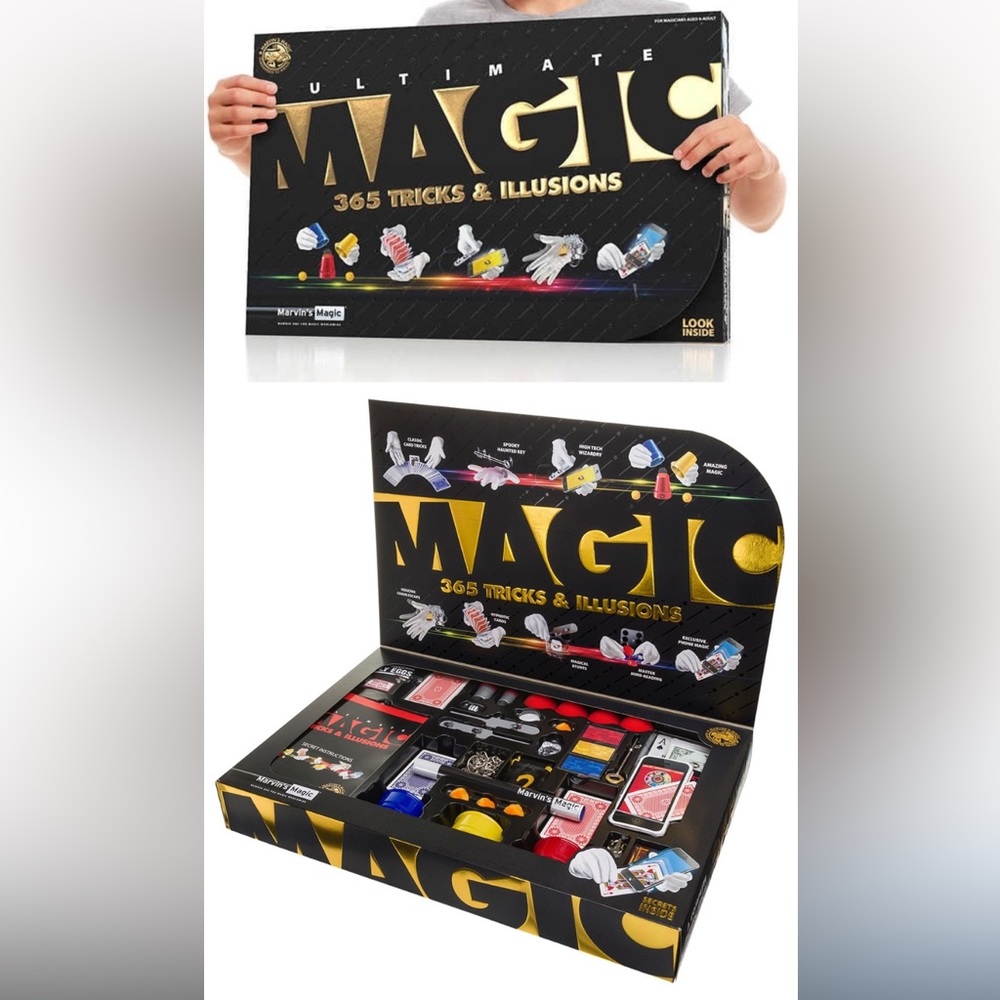 NWOT Marvin’s Magic Ultimate Magic 365 trick & illusions